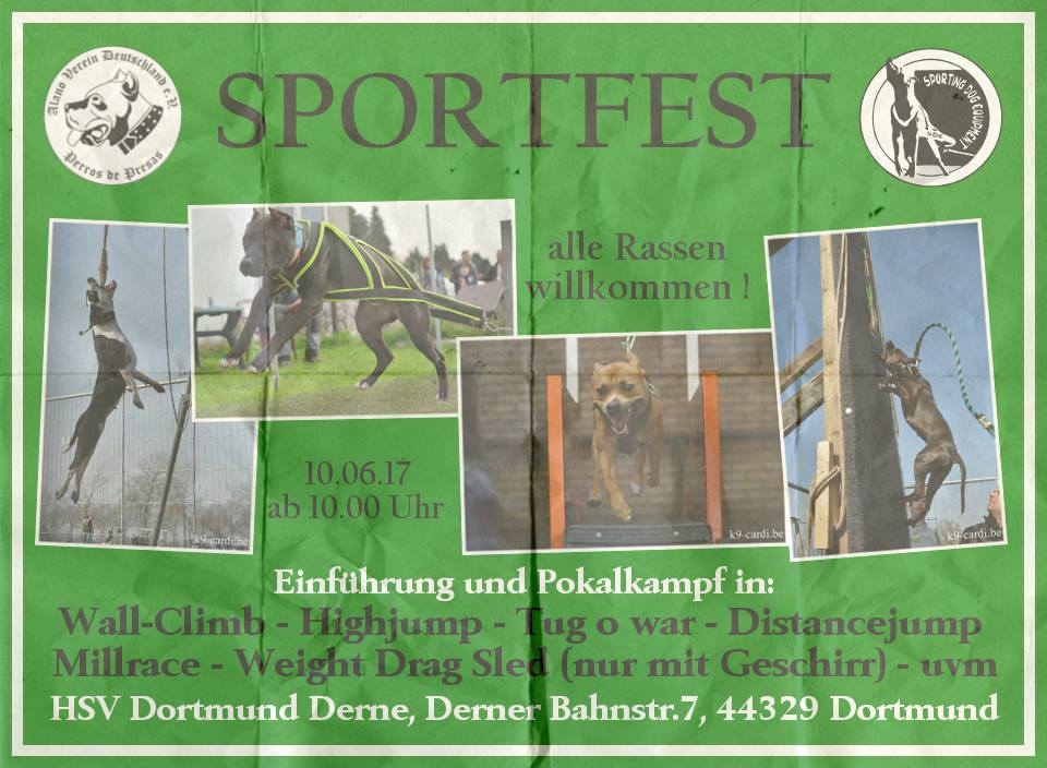 Sportfest des AVD e.V. und SportingDogEquipment - SDE